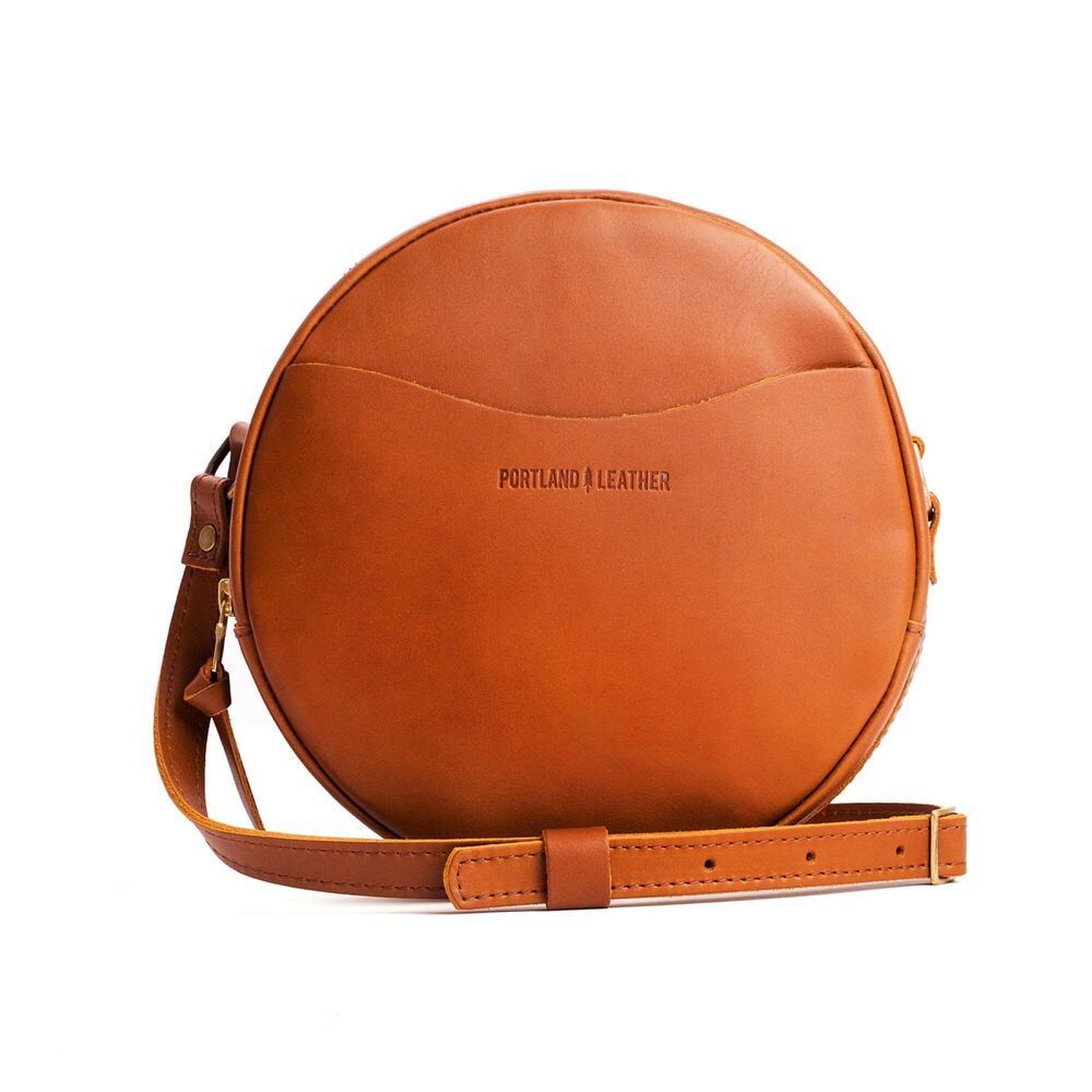 5315 Large Circle Crossbody Bag – Handmade from the Finest Full-Grain Hides